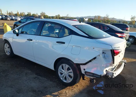 2024 Nissan Versa 1.6 S из США, поврежденный, VIN 3N1CN8DV1RL903652